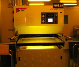 Manual exposure machine